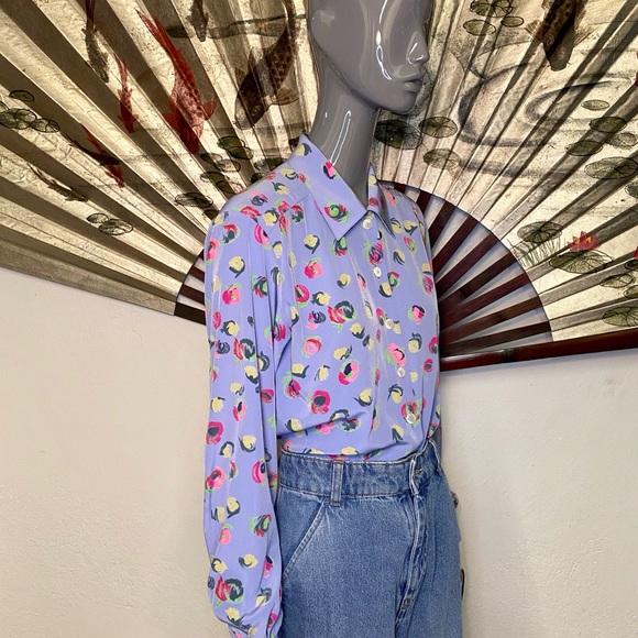 Vintage Jaeger Print Shirt, XS - Picture 4 of 5